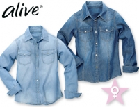 Aldi S&uuml;d Alive Kinder-Jeanshemd