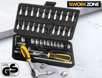 Aldi S&uuml;d Workzone Steckschl&uuml;ssel-Satz,