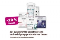 Denns  -20 % Rabatt auf ausgew&auml;hlte Gesichtspflege- und reinigungsprodukte vo
