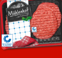Penny  M&Uuml;HLENHOF Frische Rinder-Hamburger