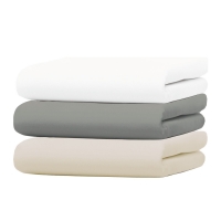 Aldi S&uuml;d  dormia Jersey-Spannbetttuch, Baumwolle/Hanf