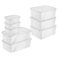 Aldi S&uuml;d  EASY HOME&reg; Klarsichtboxen 8er-Set