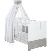 Rossmann Schardt Kombi-Kinderbett Eco Star, wei&szlig;