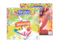 Lidl  Floralys Servietten