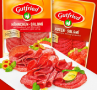 Penny  GUTFRIED H&auml;hnchen- oder Puten-Salami